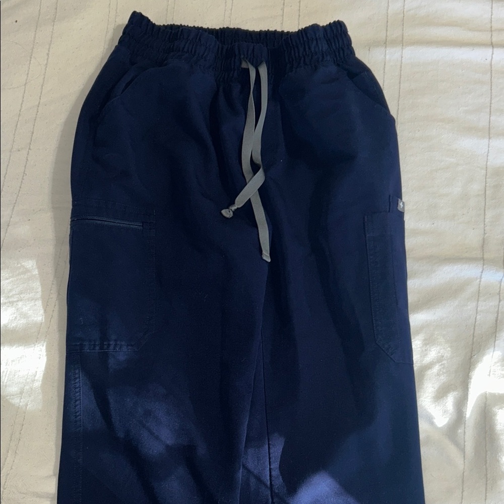 Navy Blue Figs Scrubs